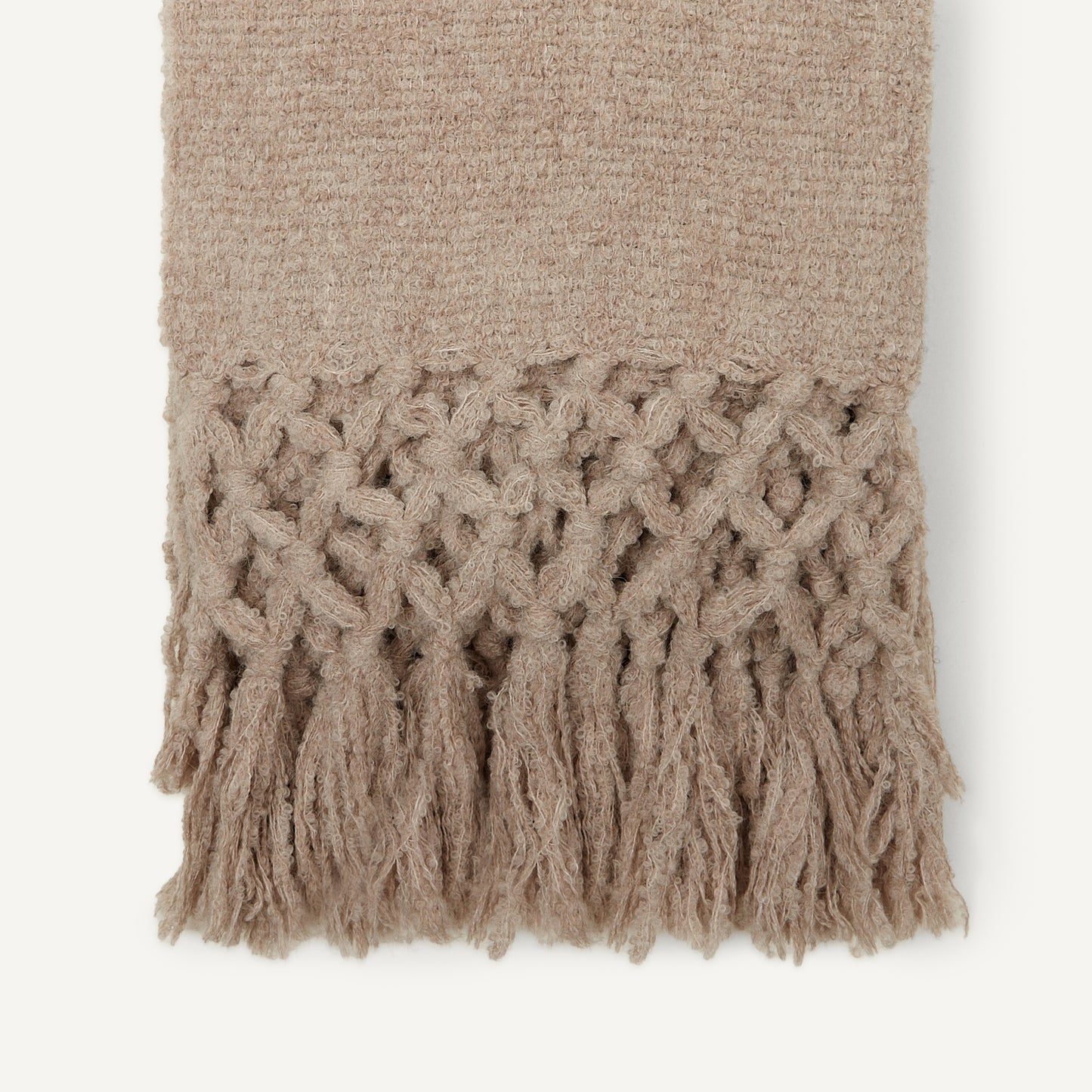 Maya Boucle Alpaca Throw
