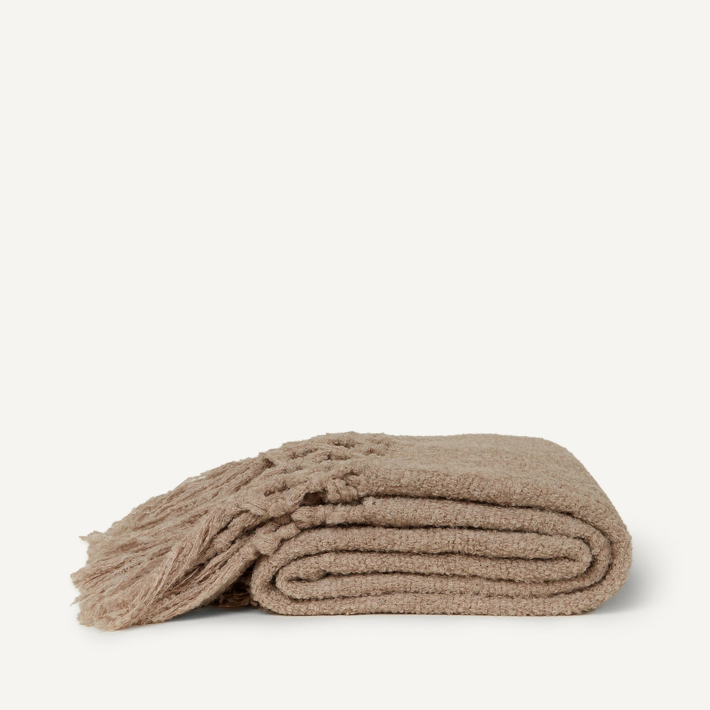 Maya Boucle Alpaca Throw