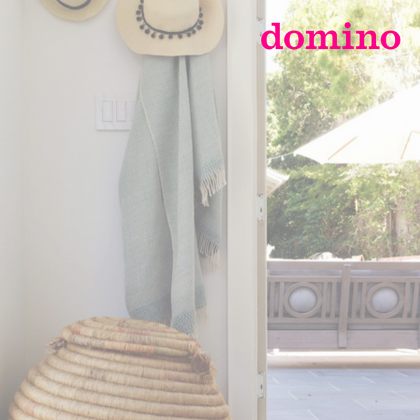 Domino Magazine: How To Use Your Coziest Throws In The Summer