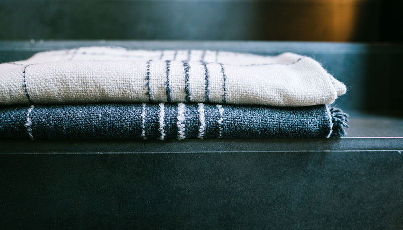 Cuadre Throw in Charcoal