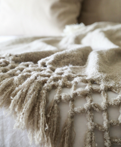 Maya Boucle Alpaca Throw - Sefte