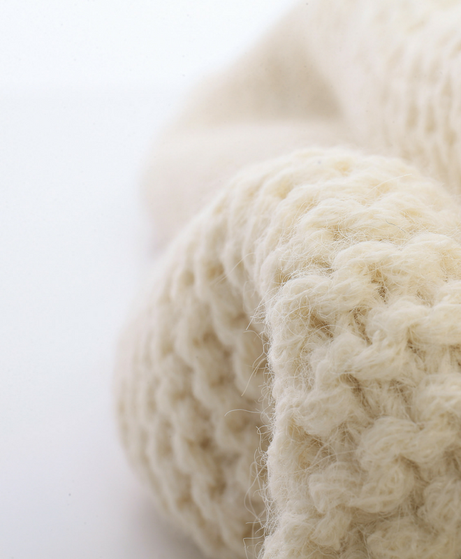 Abrazo Hand Knit Alpaca Blanket Throw - Sefte