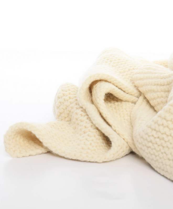 Abrazo Hand Knit Alpaca Blanket Throw - Sefte
