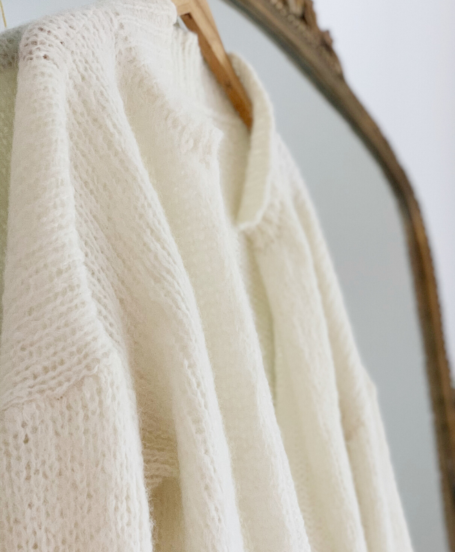Nuna Cardigan in Cream - Sefte