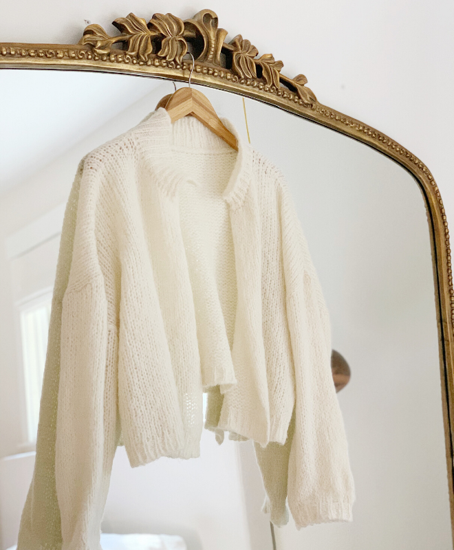Nuna Cardigan in Cream - Sefte
