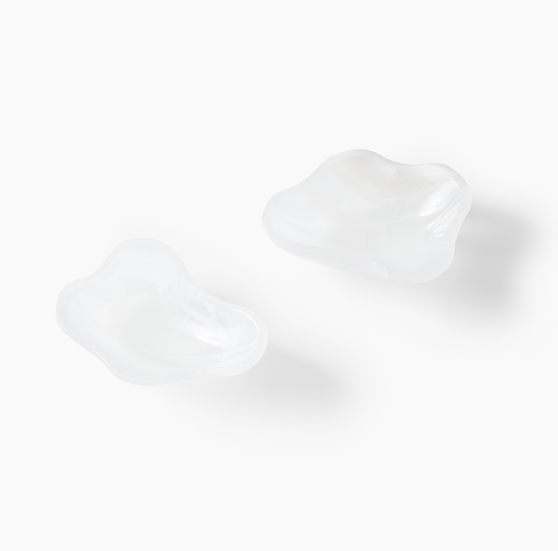 Sefte + The Cristalline White Onyx Small Freeform Dish