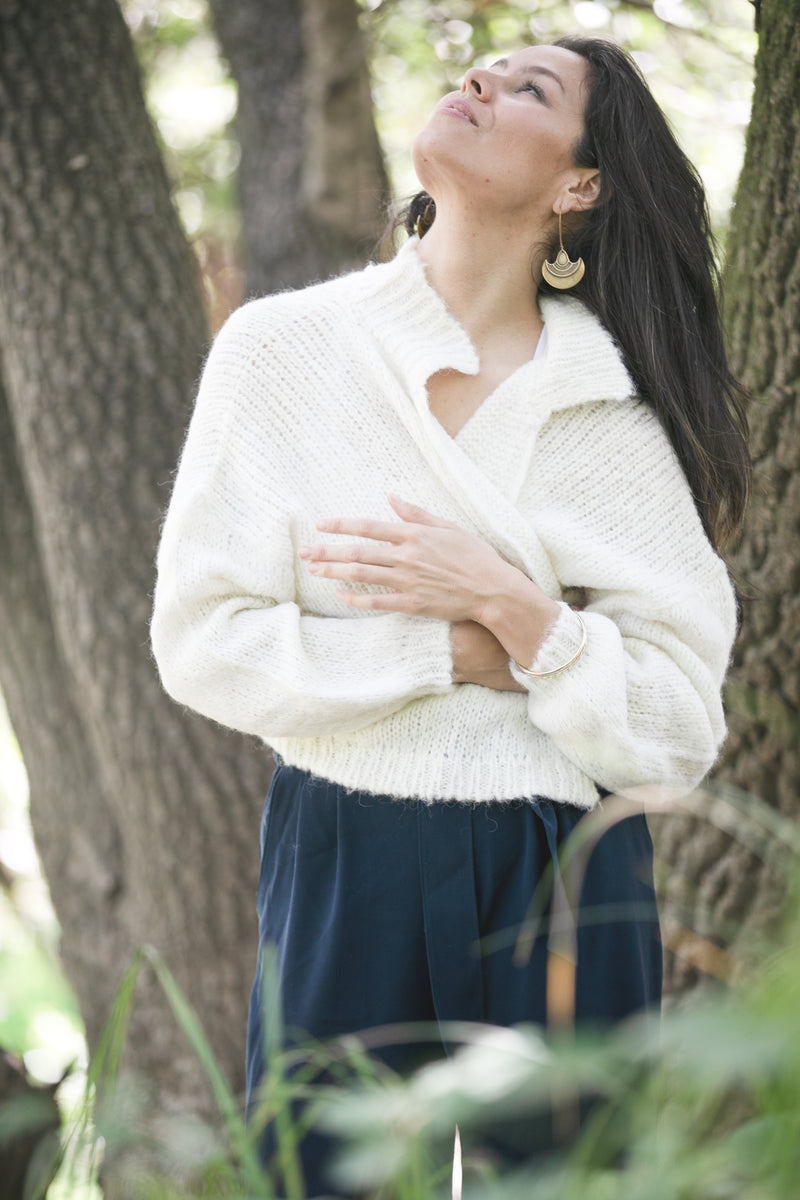 Nuna Cardigan in Cream